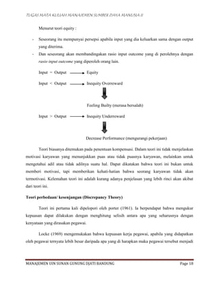 Teori teori motivasi | DOCX