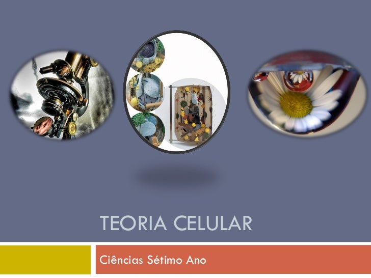 TEORIA CELULAR
Ciências Sétimo Ano
 