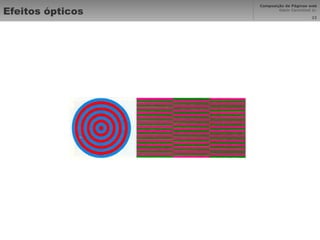 Efeitos ópticos 