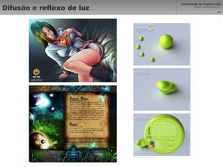 Difusão e reflexo de luz 