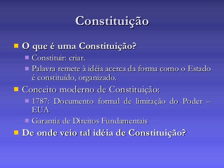 Teoria da Constituição. Unidade I. História das Constituições Teoria da Constituição. Unidade I. História das Constituições