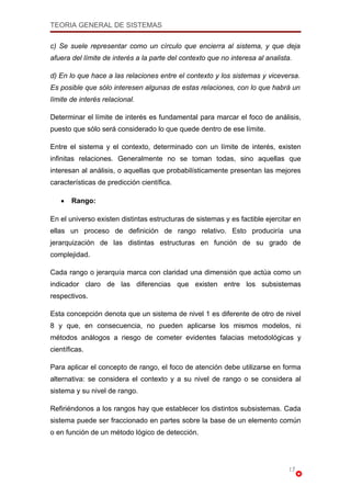 Teoria General De Sistemas