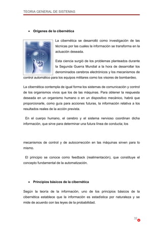 Teoria General De Sistemas