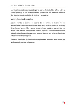 Teoria General De Sistemas