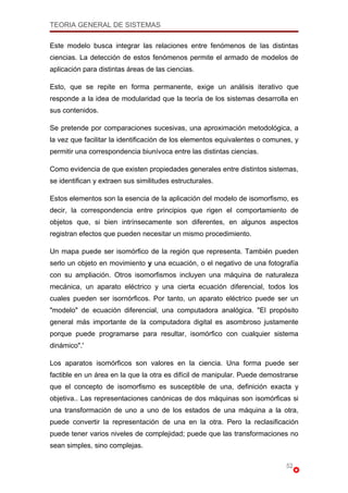 Teoria General De Sistemas