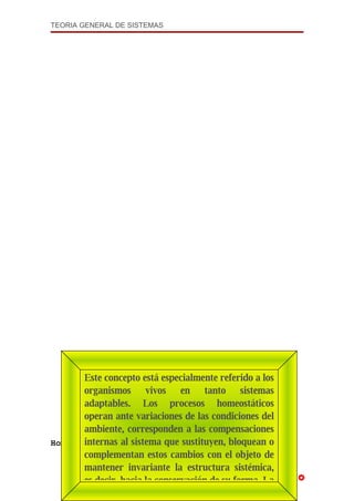Teoria General De Sistemas