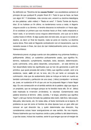 Teoria General De Sistemas