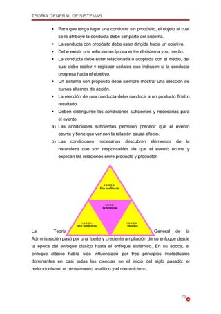 Teoria General De Sistemas