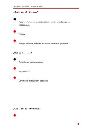 Teoria General De Sistemas