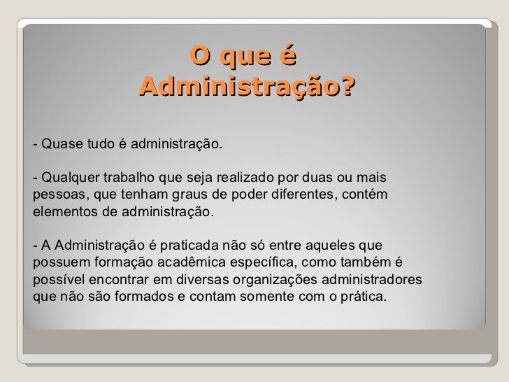 Teoria Geral Da Administração Aula2