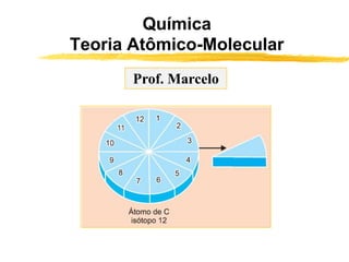 Química
Teoria Atômico-Molecular
       Prof. Marcelo
 