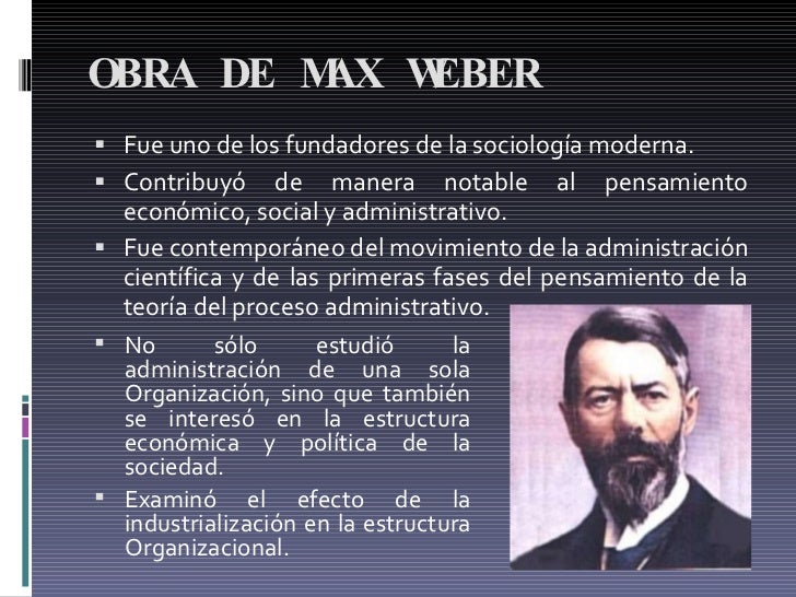 Teoria BurocráTica