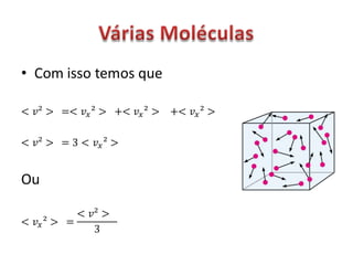 Teoria cinética dos gases pt1