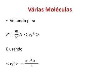 Teoria cinética dos gases pt1