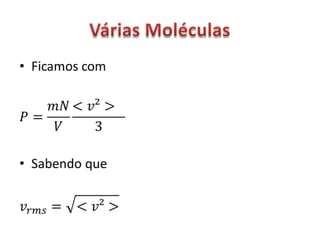 Teoria cinética dos gases pt1