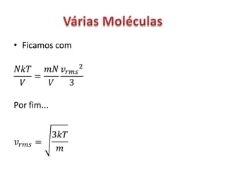 Teoria cinética dos gases pt1