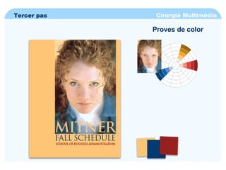 Cirurgia Multimèdia Tercer pas Proves de color 