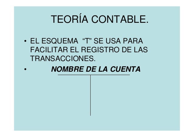 Teoria Contable | teoria contable Teoria Contable | teoria contable