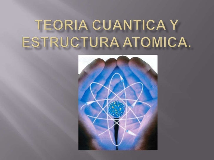 Teoria cuantica y estructura atomica libros