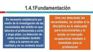 1.4.1Fundamentación
 