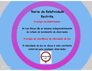 Teoria da relatividade