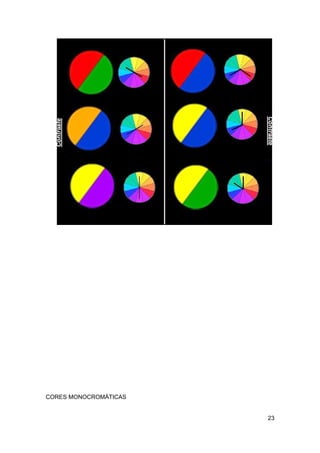 CORES MONOCROMÁTICAS


                       23
 