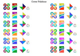 Cores Triádicas 
 