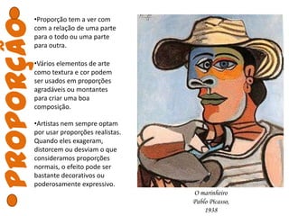 Proporção tem a ver com com a relação de uma parte para o todo ou uma parte para outra.