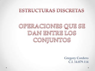 Gregory Cordero
  C.I. 14.879.114
 