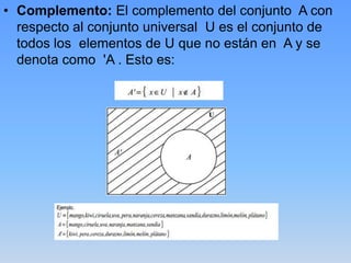 Teoria de conjuntos | PPTX