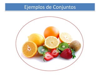 Ejemplos de Conjuntos  