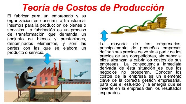Teoria de la produccion y costos