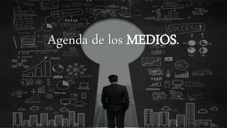 Agenda de los MEDIOS.
 