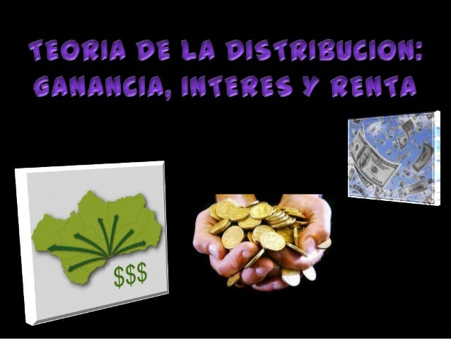 Microeconomia teoria de la distribucion