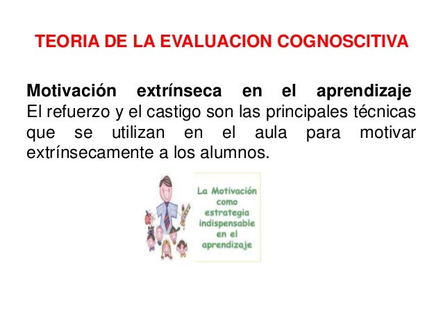 Teoria de la evaluacion cognoscitiva