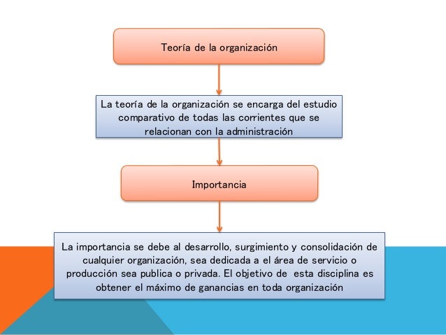 Teoria de la organización