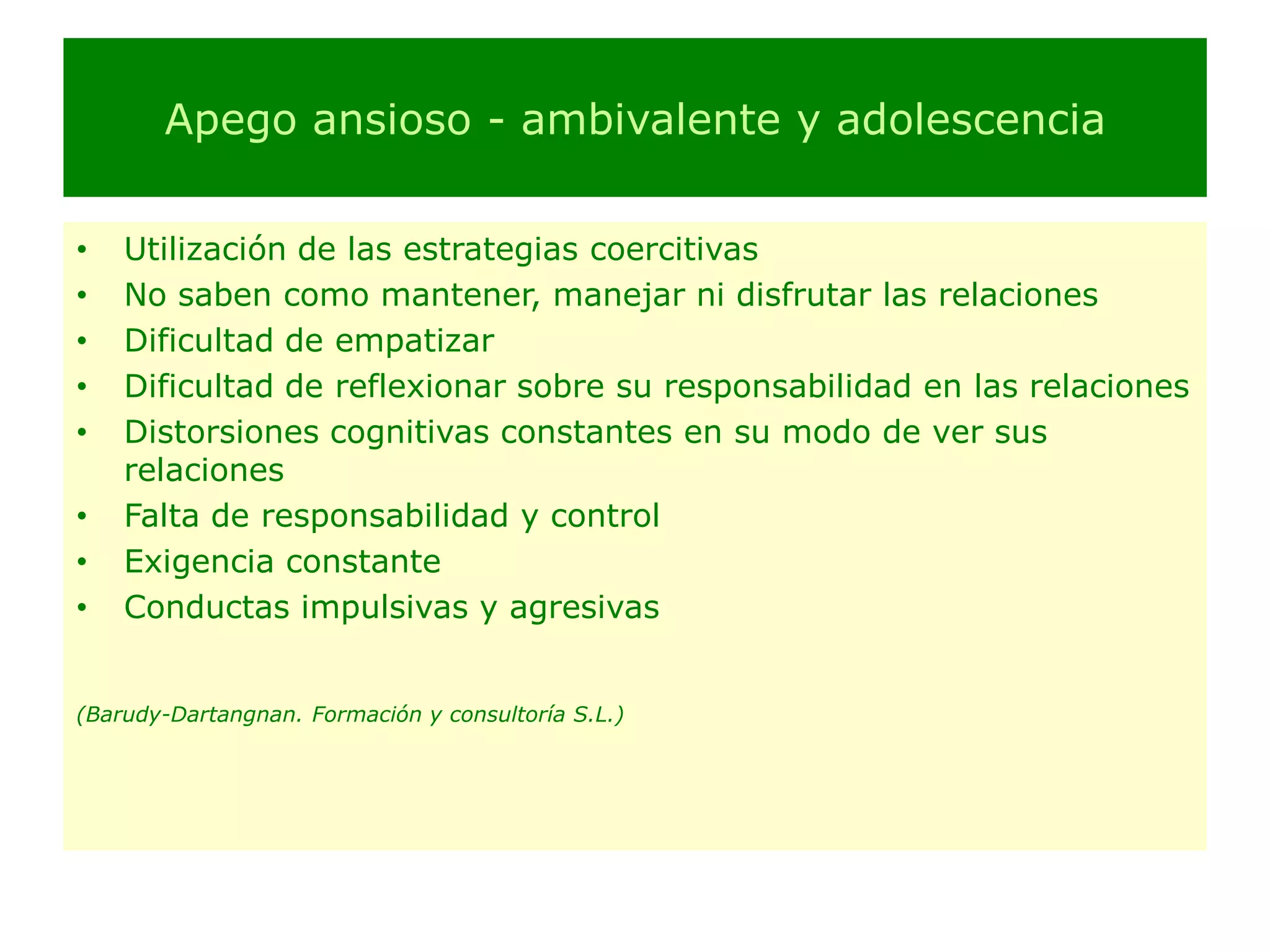 Vivencia intensa de vacío afectivo, necesidad, rabia, frustración, resentimiento, miedo de abandono. Todo se mezcla y no se discrimina