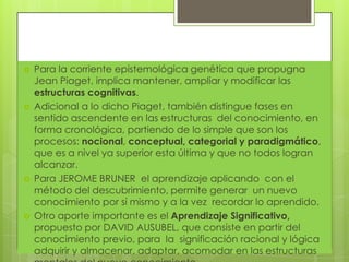 2.- El COGNITIVISMO
