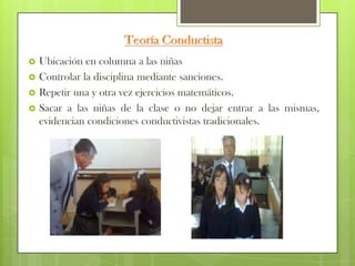 Teoría del aprendizaje CONDUCTISTA