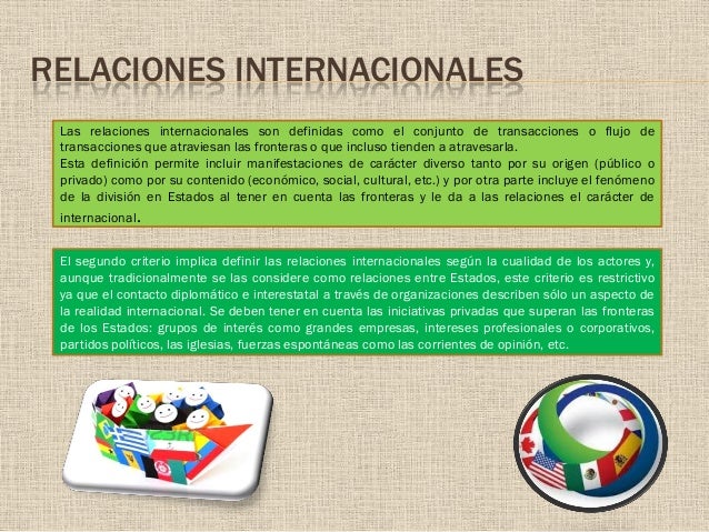 Teoria de las relaciones internacionales