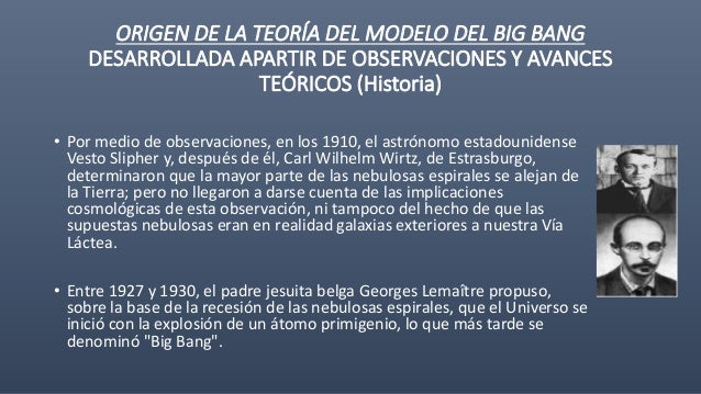 Teoria del big bang