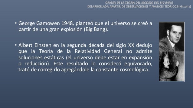 Teoria del big bang