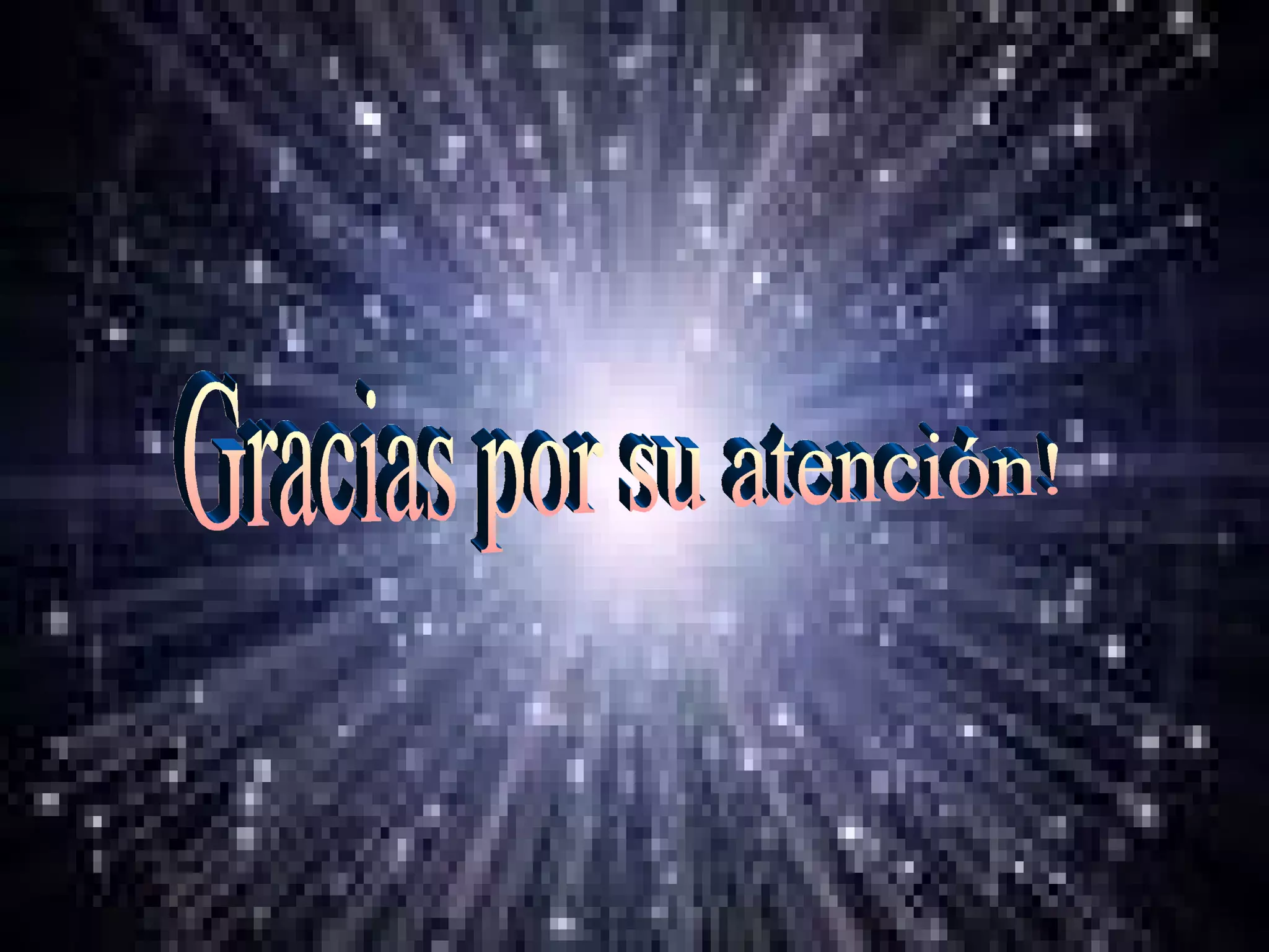 Gracias por su atención! 