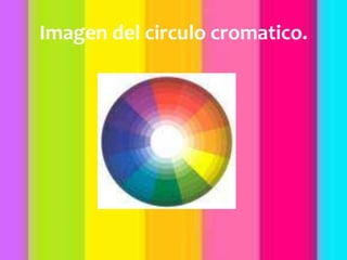 Imagen del circulo cromatico.