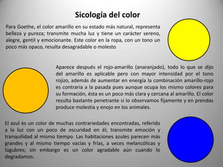 Teoria del color | PPSX