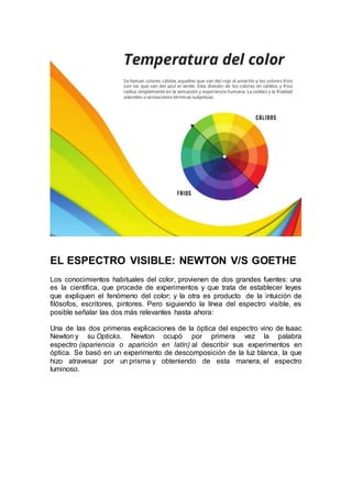 Teoria del color | DOCX