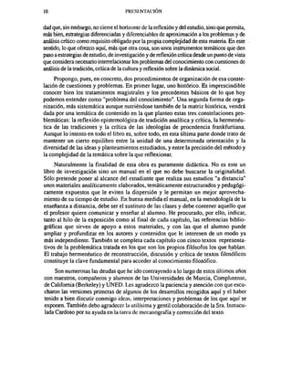 Teoria Del Conocimiento by Sanchez Meca Diego