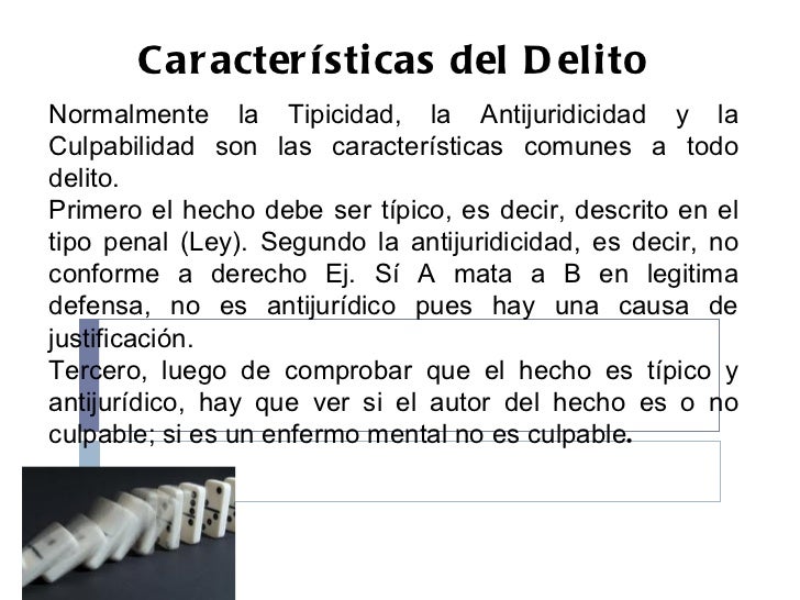 Teoria del delito Teoria del delito