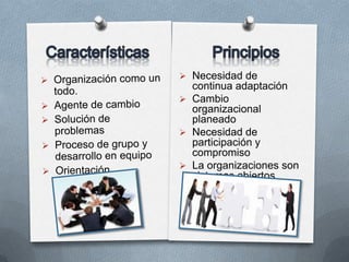 Teoria del desarrollo de la administracion | PPTX