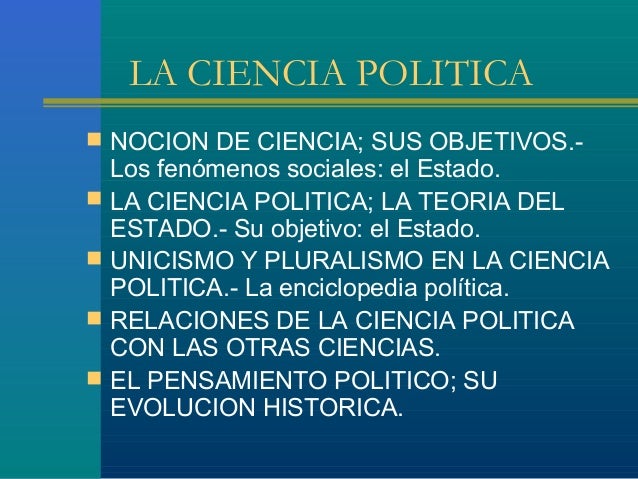 Teoria del estado tema 1